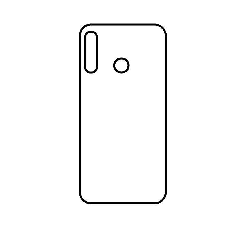 Coque sublimation 2D TPU pour Huawei Y9 Prime, Y9 Y7 Pro, Y7, Y6, Y5. La plaque arrière en aluminium dédiée à la sublimation permet la personnalisation de la coque.