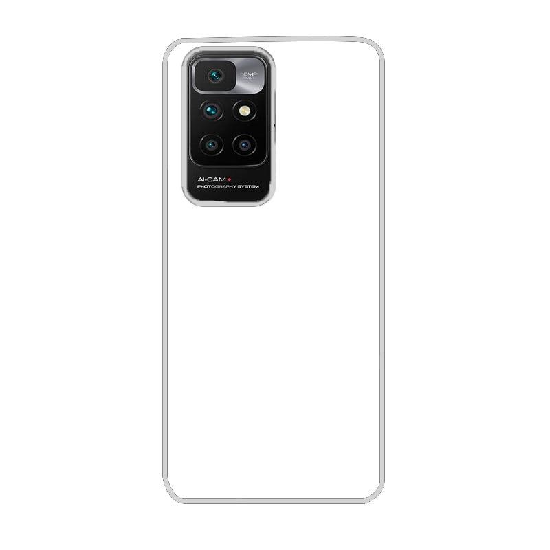 Coque sublimation 2D TPU pour Xiaomi Redmi 13C 5G, 12C, 11 Prime Plus, 10C, 10X, 9T, 9C, 9A, 8, 6 Pro. La plaque arrière en aluminium dédiée à la sublimation permet la personnalisation de la coque
