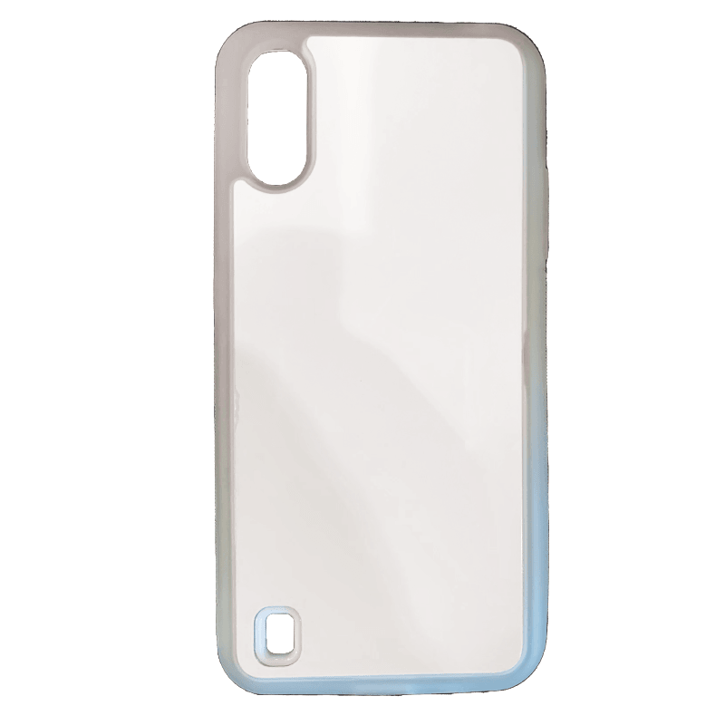 Coque sublimation 2D TPU pour Samsung Galaxy M80S, M60S, M51 M40, M31, M23, M13, M12, M10, M01. La plaque arrière en aluminium dédiée à la sublimation permet la personnalisation de la coque.