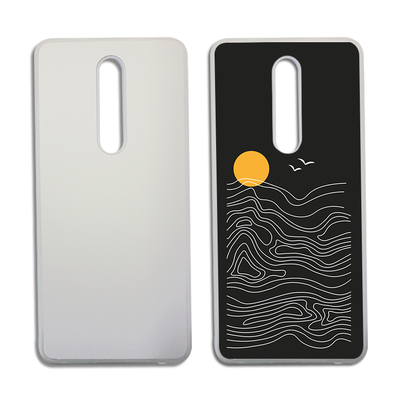 Coque sublimation 2D TPU pour Xiaomi K40, K20 Pro. La plaque arrière en aluminium dédiée à la sublimation permet la personnalisation de la coque.